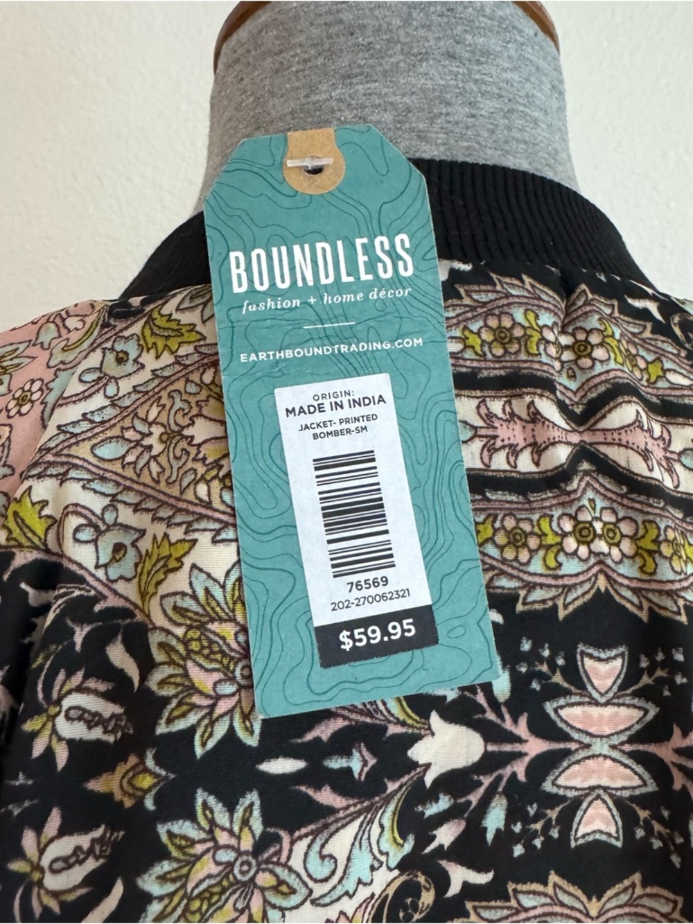 Earthbound Bomber Jacket - Picture 3 of 4